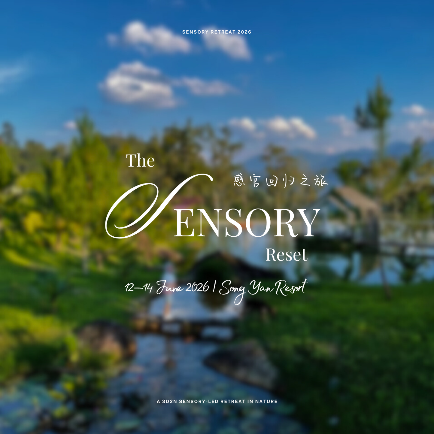 The Sensory Retreat 2026 - 感官回归之旅